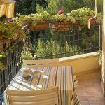 Balcone, tavolo